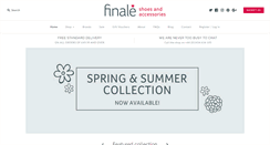 Desktop Screenshot of finaleshoes.com